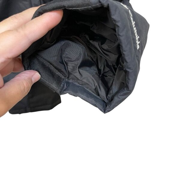 Columbia Snow Bib Size 3T Snowslope II Black Ski Snowboard Overall Waterproof - Picture 4 of 12